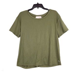 Joy Lab Short Sleeve Tee Open Knotted Back Detail